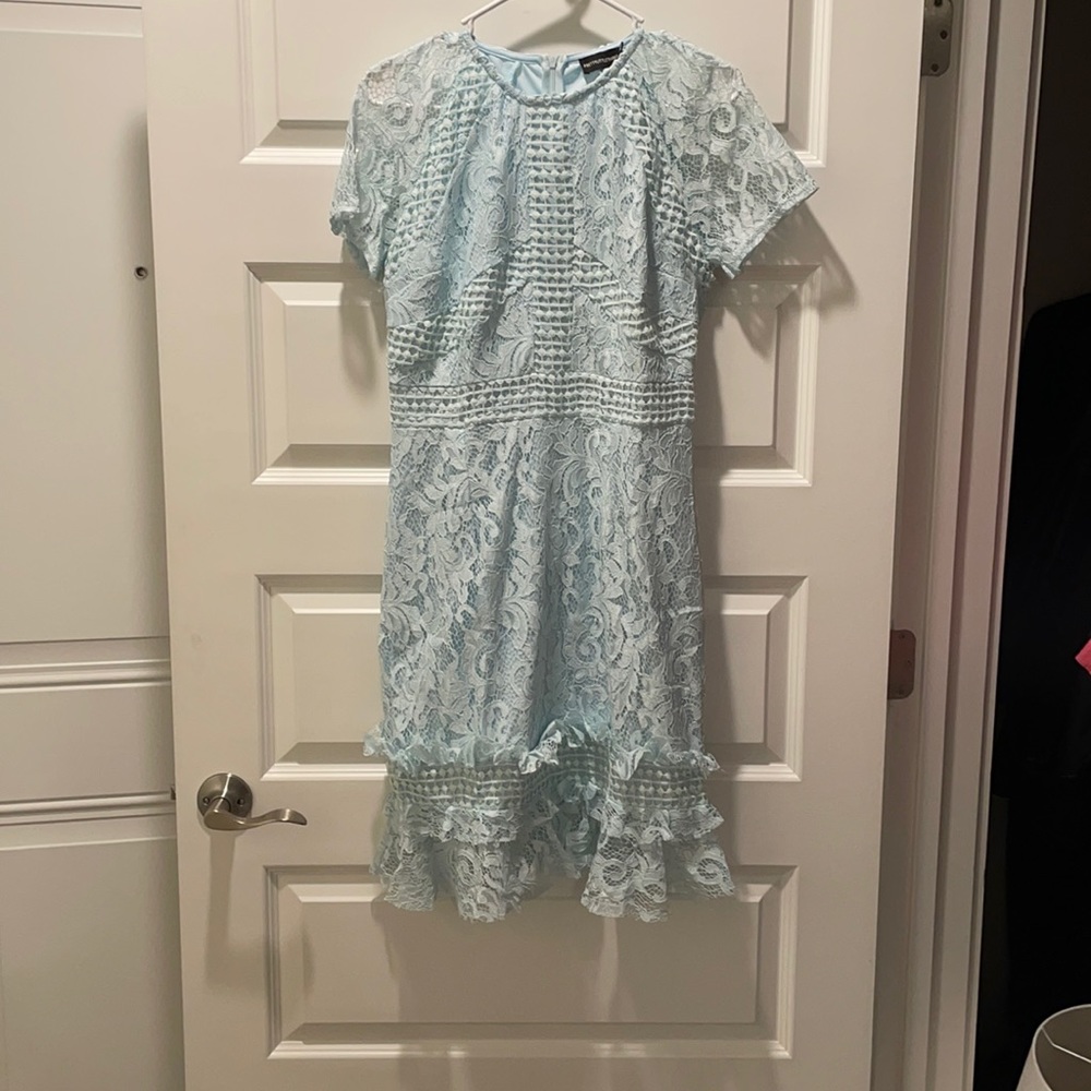 Blue Wedding Dress